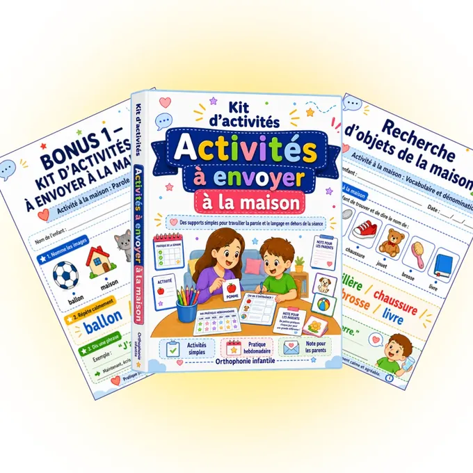 Activités à envoyer à la maison
