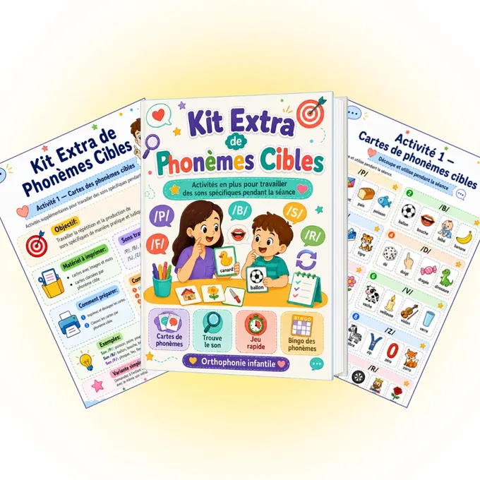 Kit supplémentaire de phonèmes cibles