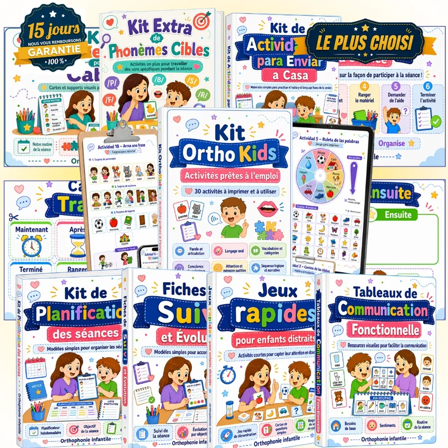 Mockup du Kit Ortho Kids